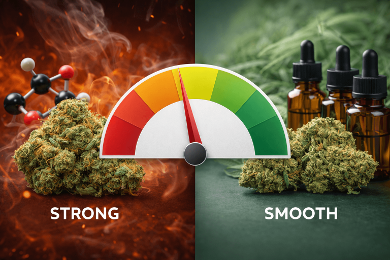 7 Key Differences Between Strong vs Smooth Cannabis Strain (Complete Guide)