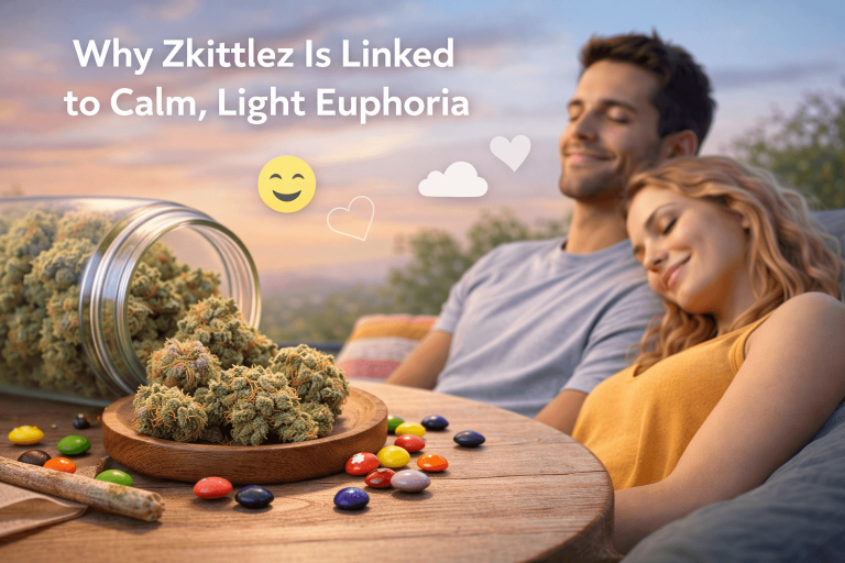 Zkittlez Strain Effects: Calm, Light Euphoria & Balanced Experience